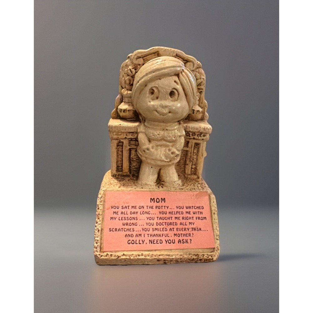 Vintage 1975 Paula Figurine Mom Mothers‎ Day Gift W447